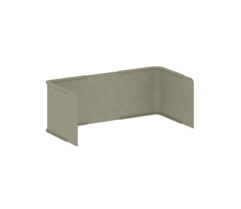 Акустикс Кабина настольная на стол L700 VE.KB1-138.7 AK39 Оливковое Дерево 1380*700*500