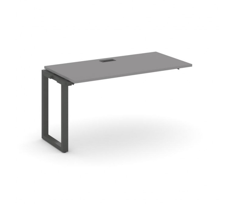 Стайл Проджект Проходной наборный элемент SN-59O.ONRS-022 Серый Пепел/Металл Антрацит/Заглушка Пласт