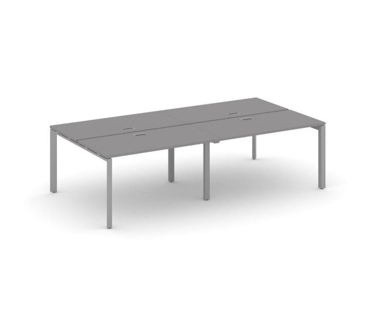 Стайл Проджект Рабочая станция двухсторонняя SN-59P.DRS-053 Серый Пепел/Металл Серый/Заглушка Пласти