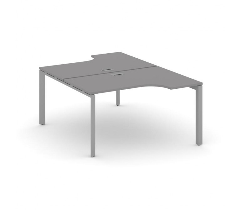 Стайл Проджект Рабочая станция эргономичная SN-59P.DRPA-012 Серый Пепел/Металл Серый/Заглушка Пласти