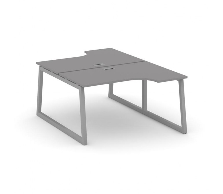 Стайл Проджект Рабочая станция эргономичная SN-5T1.DRPA-011 Серый Пепел/Металл Серый/Заглушка Пласти