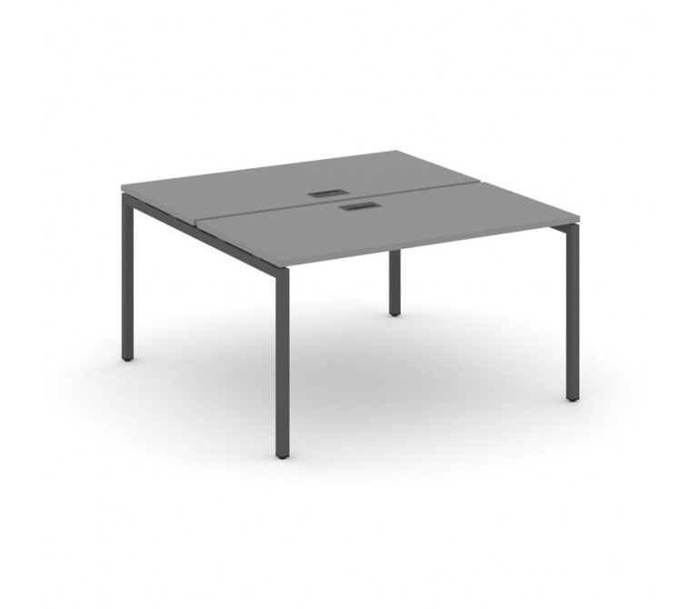 Стайл Проджект Рабочая станция двухсторонняя SN-4P.DRS-011 Серый Пепел/Металл Антрацит 980*1432*750