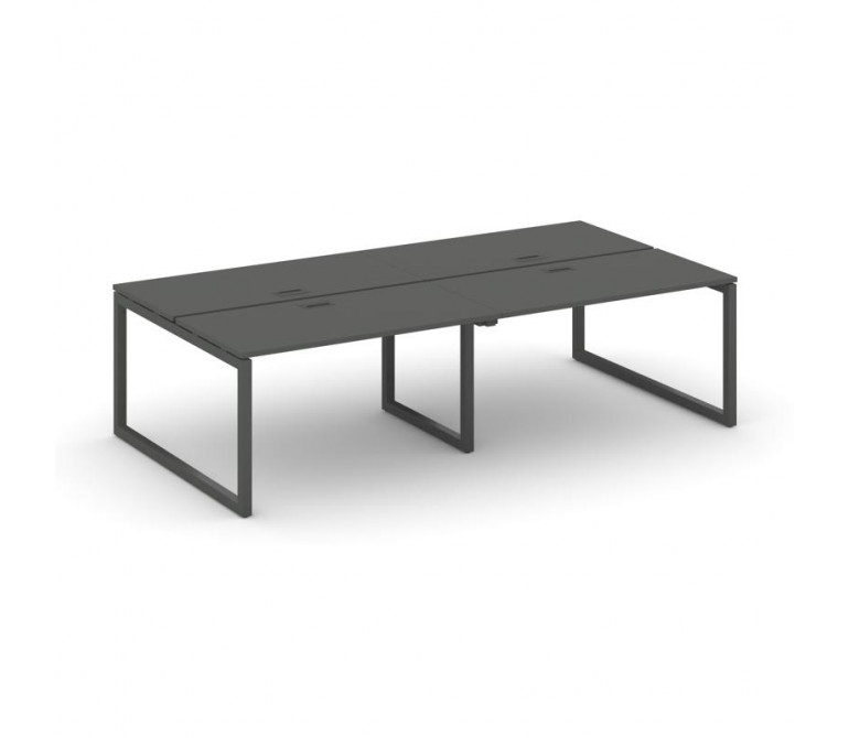 Стайл Проджект Рабочая станция 2-х сторон. SN-5O.DRS-042 Антрацит NEW/Металл Антрацит 2360*1432*750