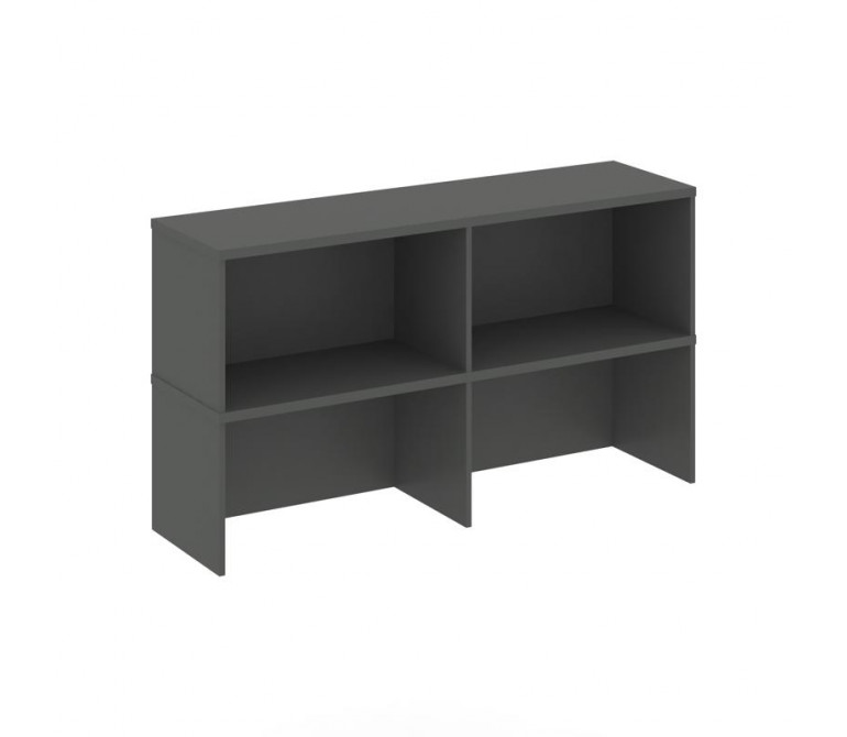 Стайл Проджект Надставка на тумбу 2 яр. SN.NT-104 Антрацит NEW 1232*400*800