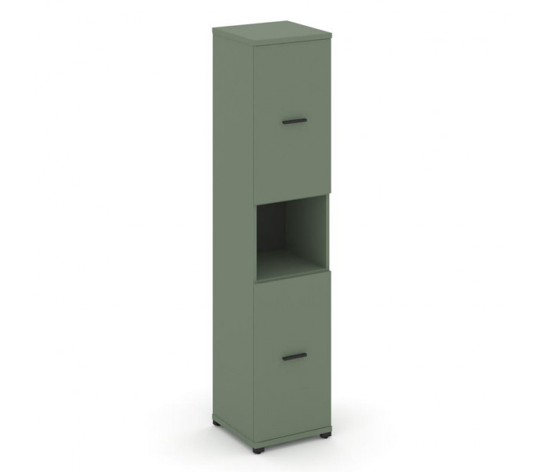 Концепт Шкаф 1 узкая секция, 5 ниш CN.STU.E-513 B Кобо NEW/Металл Черный 420*420*1922