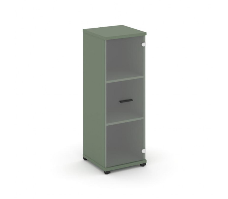 Концепт Шкаф 1 узкая секция, 3 ниши CN.STU.E-316 SP B Кобо NEW/Металл Черный/Прозрачный 420*420*1186