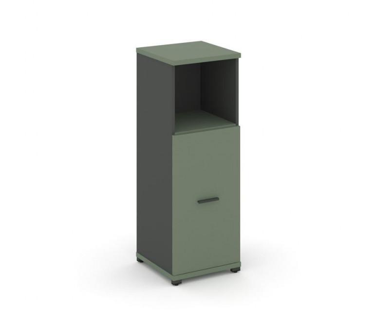 Концепт Шкаф 1 узкая секция, 3 ниши CN.STU-313 A Кобо NEW/Антрацит NEW/Металл Антрацит 420*420*1186