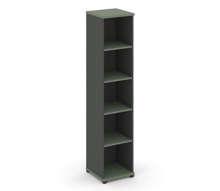 Концепт Стеллаж 1 узкая секция, 5 ниш CN.STU.E-510 Кобо NEW/Антрацит NEW/Металл Антрацит 420*420*192