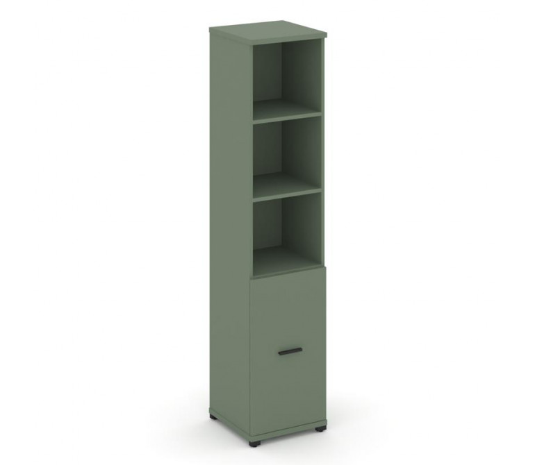 Концепт Шкаф 1 узкая секция, 5 ниш CN.STU-511 B Кобо NEW/Металл Черный 420*420*1922