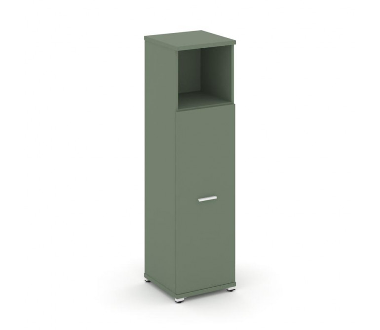 Концепт Шкаф 1 узкая секция, 4 ниши CN.STU-413 W Кобо NEW/Металл Белый 420*420*1554