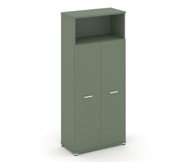 Концепт Шкаф 1 широкая секция, 5 ниш CN.STS-516 W Кобо NEW/Металл Белый 836*420*1922