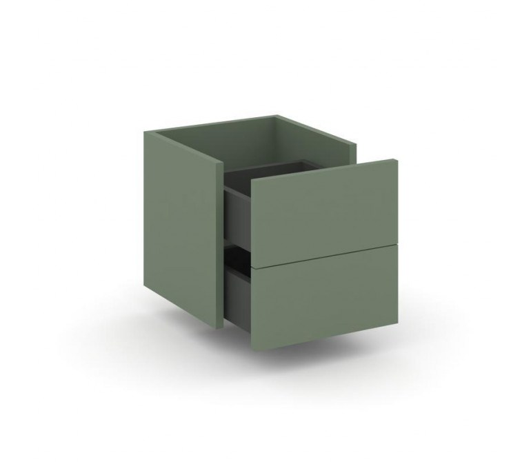 Концепт Вставка в надставку 2 ящ. CN.NP-002 Кобо NEW/Антрацит NEW 341*333*338