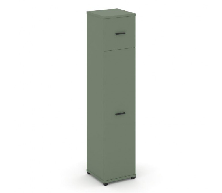 Концепт Шкаф 1 узкая секция, 5 ниш CN.STU-517 B Кобо NEW/Металл Черный 420*420*1922