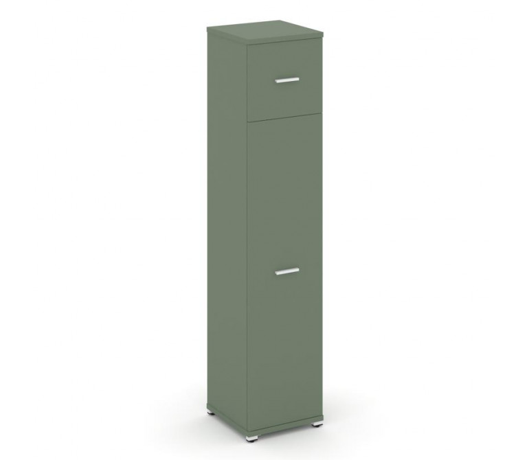 Концепт Шкаф 1 узкая секция, 5 ниш CN.STU-517 W Кобо NEW/Металл Белый 420*420*1922