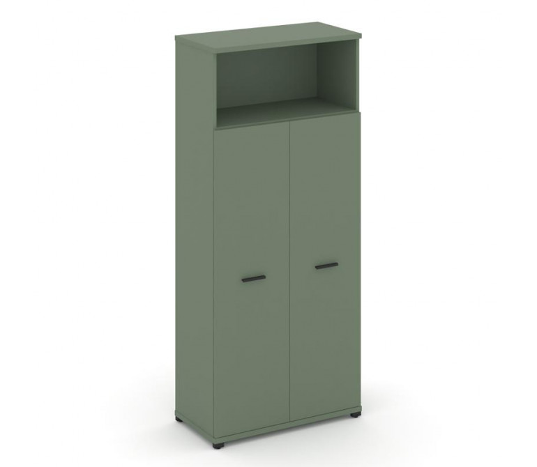Концепт Шкаф 1 широкая секция, 5 ниш CN.STS-516 B Кобо NEW/Металл Черный 836*420*1922