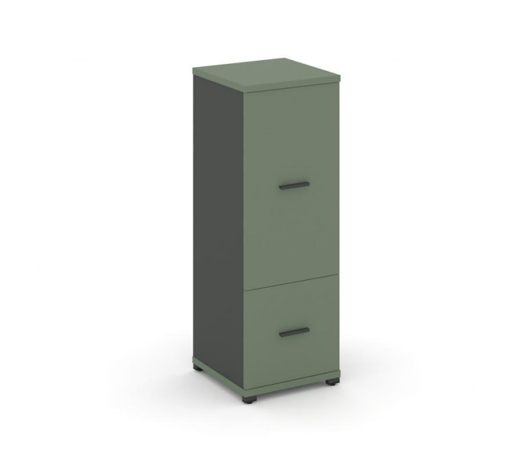 Концепт Шкаф 1 узкая секция, 3 ниши CN.STU-312 A Кобо NEW/Антрацит NEW/Металл Антрацит 420*420*1186