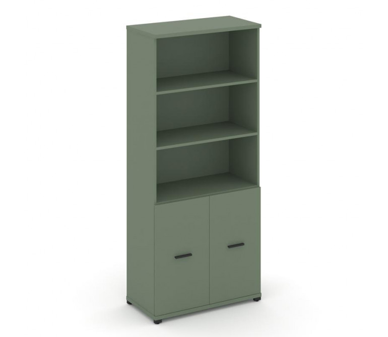 Концепт Шкаф 1 широкая секция, 5 ниш CN.STS-511 B Кобо NEW/Металл Черный 836*420*1922