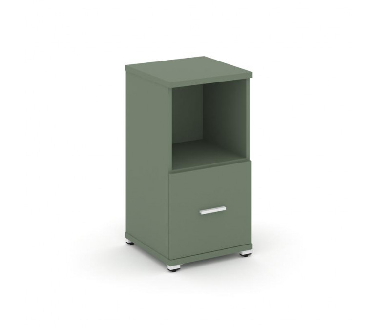 Концепт Шкаф 1 узкая секция, 2 ниши CN.STU-211 W Кобо NEW/Металл Белый 420*420*818