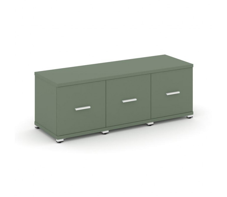 Концепт Шкаф 3 узкие секции, 1 ниша CN.STU-133 W Кобо NEW/Металл Белый 1252*420*450