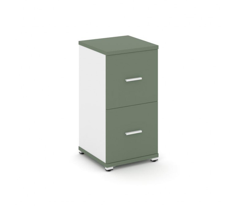 Концепт Шкаф 1 узкая секция, 2 ниши CN.STU-212 W Кобо NEW/Белый Бриллиант/Металл Белый 420*420*818