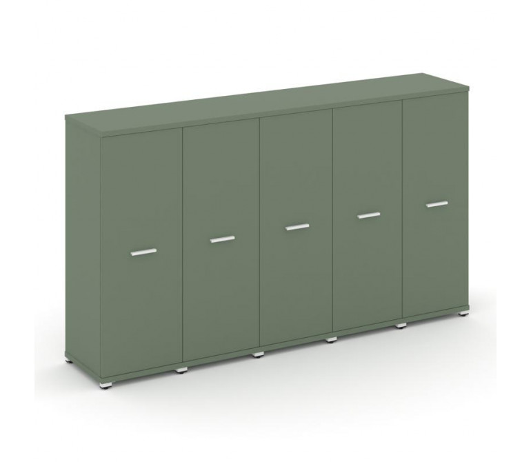 Концепт Шкаф 5 узких секций, 3 ниши CN.STU-356 W Кобо NEW/Металл Белый 2084*420*1186