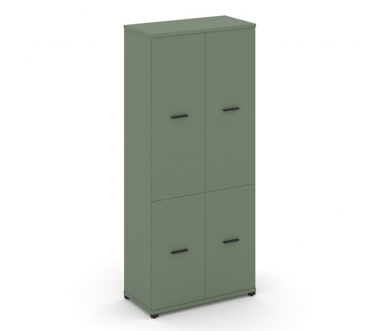 Концепт Шкаф 1 широкая секция, 5 ниш CN.STS-512 B Кобо NEW/Металл Черный 836*420*1922