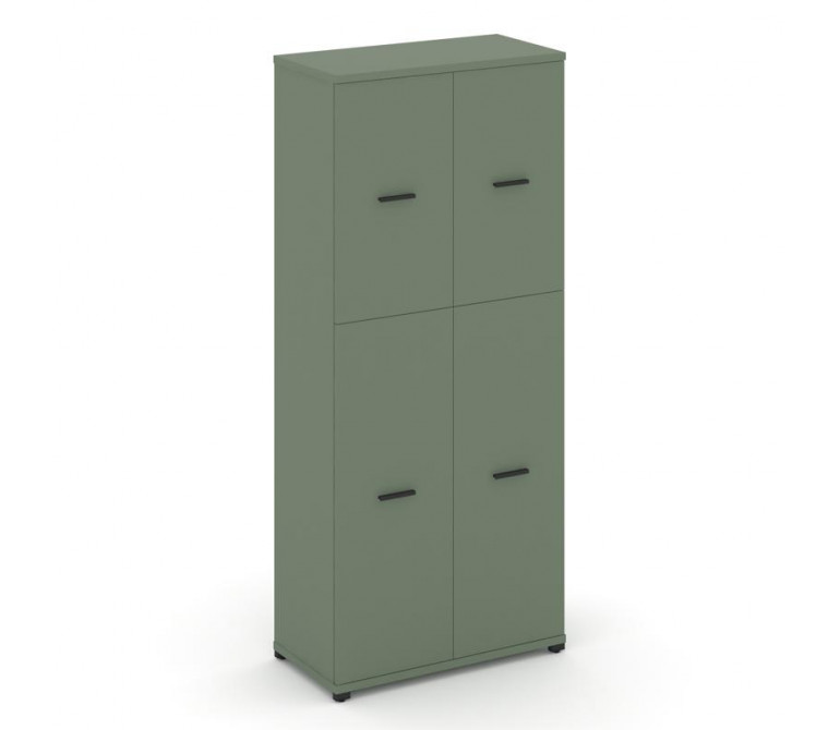 Концепт Шкаф 1 широкая секция, 5 ниш CN.STS-515 B Кобо NEW/Металл Черный 836*420*1922