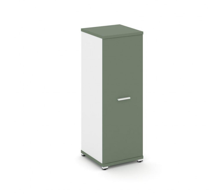 Концепт Шкаф 1 узкая секция, 3 ниши CN.STU-316 W Кобо NEW/Белый Бриллиант/Металл Белый 420*420*1186