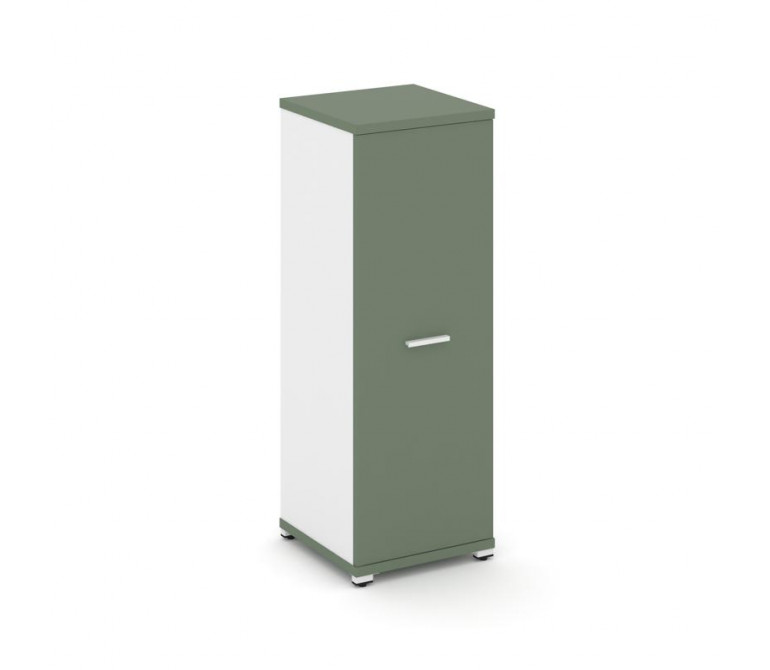 Концепт Шкаф 1 узкая секция, 3 ниши CN.STU.E-316 W Кобо NEW/Белый Бриллиант/Металл Белый 420*420*118