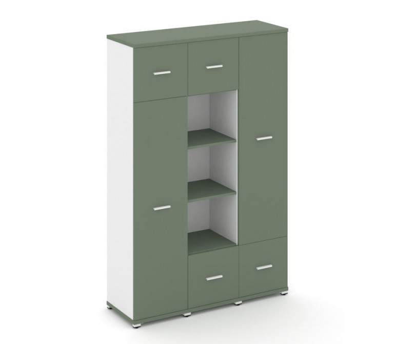 Концепт Набор №531.U CN.STUN-531 W Кобо NEW/Белый Бриллиант/Металл Белый 1252*420*1922