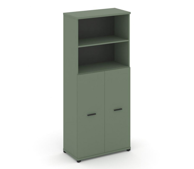 Концепт Шкаф 1 широкая секция, 5 ниш CN.STS.E-514 B Кобо NEW/Металл Черный 836*420*1922