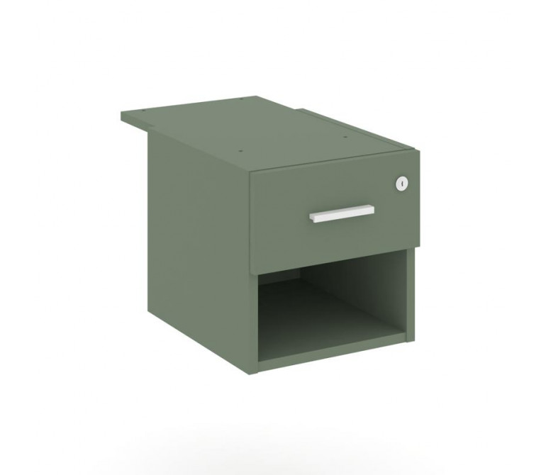 Концепт Тумба с открытой нишей и 1 ящ. CN.PT-005 W Кобо NEW 347*573*336