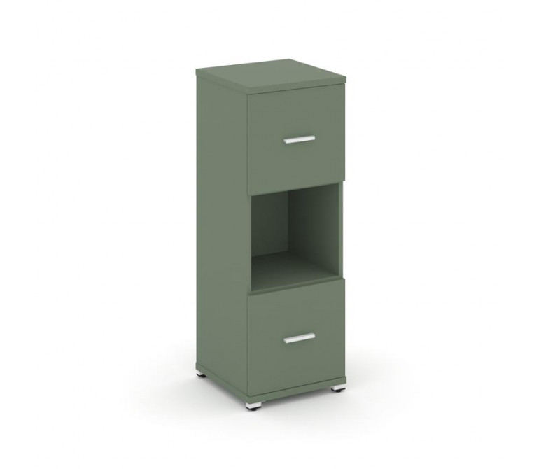 Концепт Шкаф 1 узкая секция, 3 ниши CN.STU-315 W Кобо NEW/Металл Белый 420*420*1186
