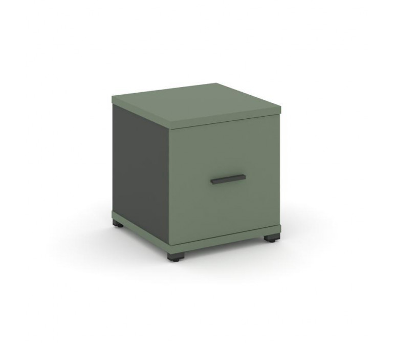 Концепт Шкаф 1 узкая секция, 1 ниша CN.STU-113 A Кобо NEW/Антрацит NEW/Металл Антрацит 420*420*450