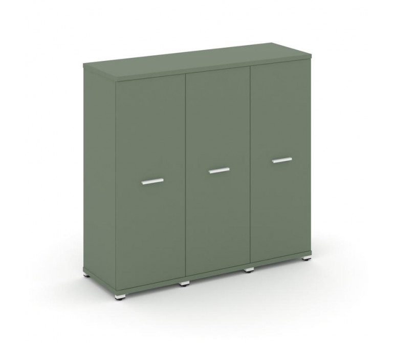 Концепт Шкаф 3 узкие секции, 3 ниши CN.STU-336 W Кобо NEW/Металл Белый 1252*420*1186