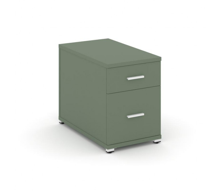 Концепт Тумба опорная/приставная 1 ящ.+1 распаш. фасад CN.TGO-004 W Кобо NEW/Металл Белый 420*720*58