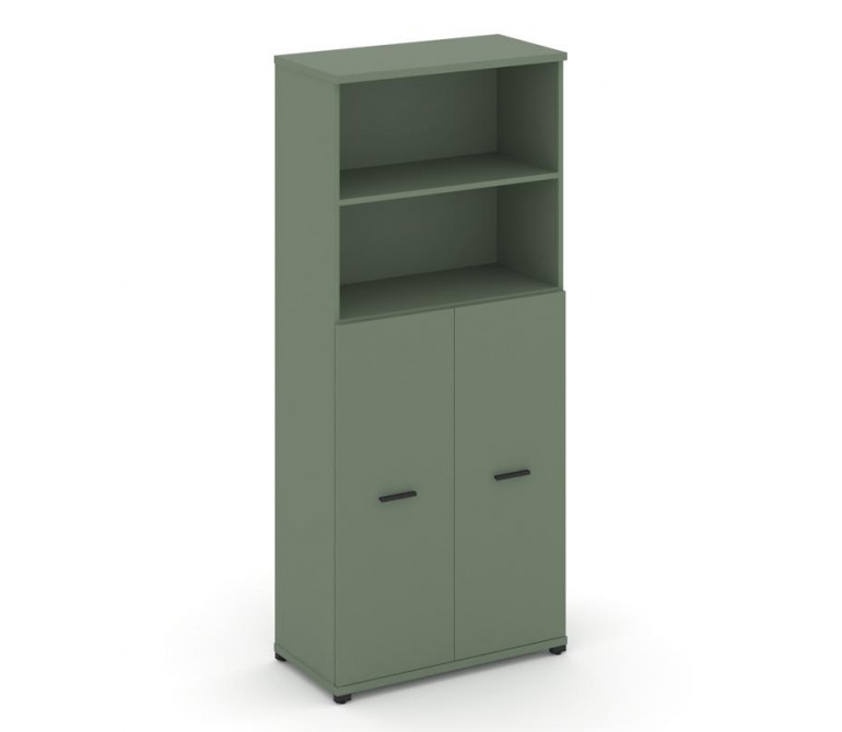 Концепт Шкаф 1 широкая секция, 5 ниш CN.STS-514 B Кобо NEW/Металл Черный 836*420*1922