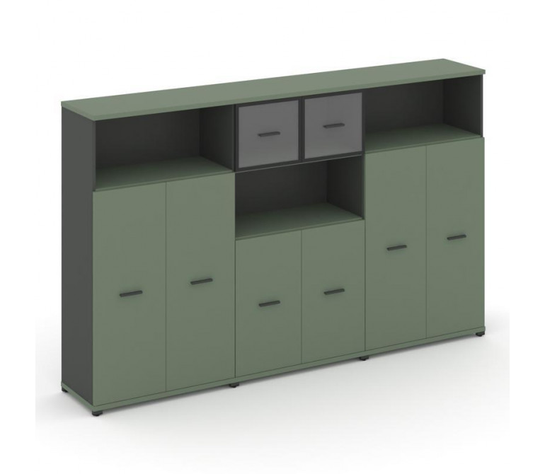 Концепт Набор №431.S CN.STSN-431 RPB A Кобо NEW/Антрацит NEW/Металл Антрацит 2500*420*1554