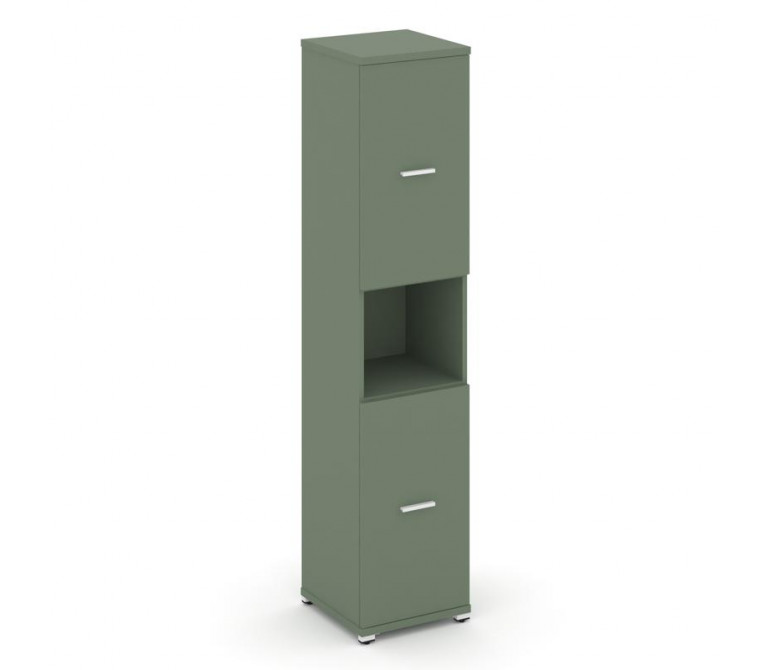 Концепт Шкаф 1 узкая секция, 5 ниш CN.STU-513 W Кобо NEW/Металл Белый 420*420*1922